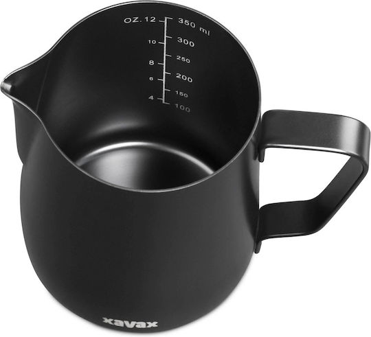 Кана за разпенване на мляко Xavax Barista 350 мл от неръждаема стомана матово черно