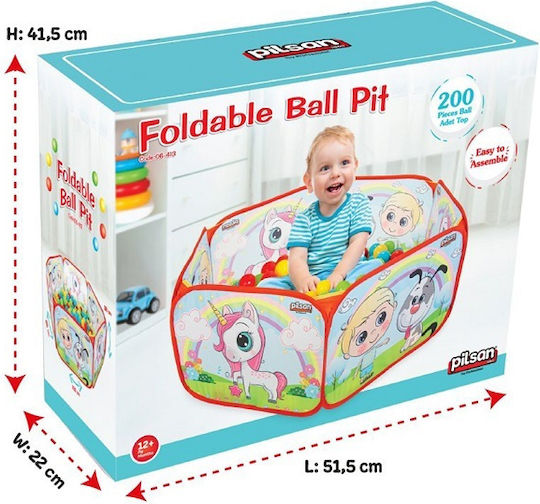 Pilsan Ball Pit 40.5x48x40cm. for 1+ Years Years Multicolored
