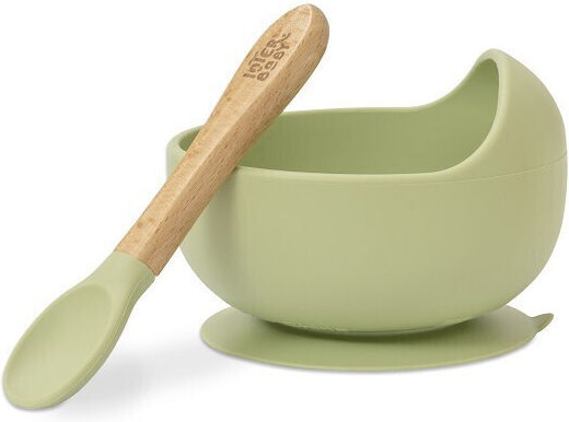 Interbaby Baby Food Container Set made of Silicone Green