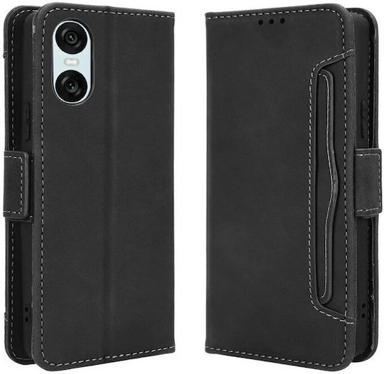 Wallet Δερματίνης Μαύρο (Xperia 10 VI)
