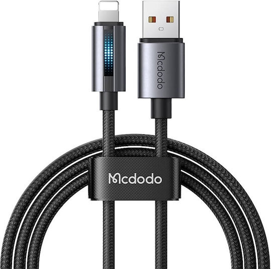 Mcdodo USB-A to Lightning Cable Black 1.2m (522R81)