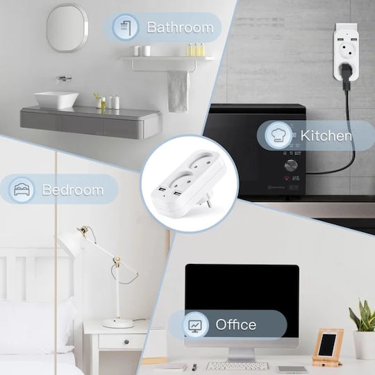Cameră Spion Iuni Ad1 Dual Adapter 16 Gb Wi-fi Full Hd Senzor de Mișcare