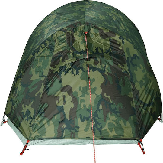 vidaXL Camping Tent Tunnel Green for 3 People 280x194x115cm Variation