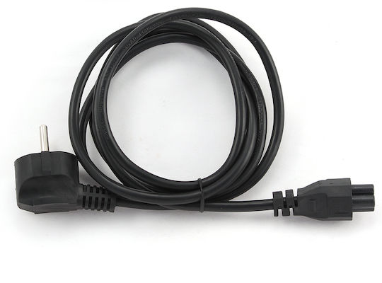 Cablexpert IEC C5 / Schuko - IEC C5 / Schuko Cable 0.5m Μαύρο 072-01-001944