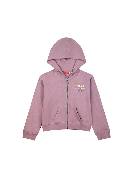 Energiers Kids Sweatshirt Cardigan Dusty Lilac