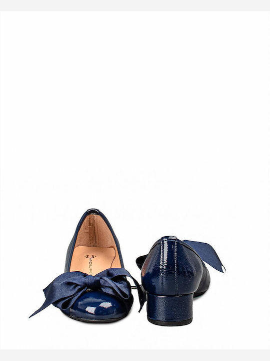 Mourtzi Patent Leather NAVY PATENT LEATHER Heels