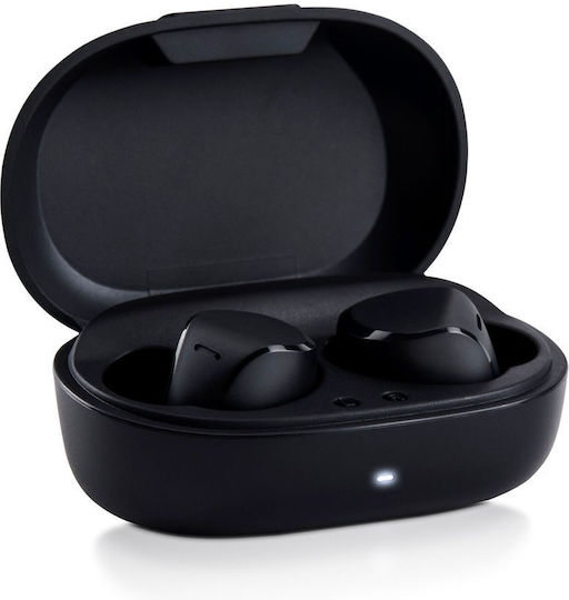 Panasonic RZ-B120W In-ear Bluetooth Handsfree Ακουστικά με Αντοχή στον Ιδρώτα και Θήκη Φόρτισης Μαύρα