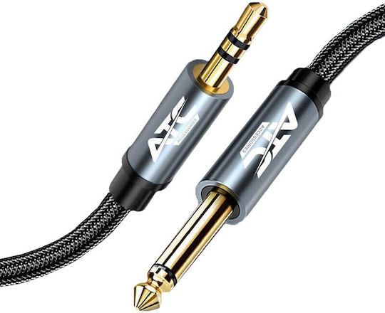 ATC Cable 6.3mm male - 3.5mm male 5m Gold (02.008.0140)