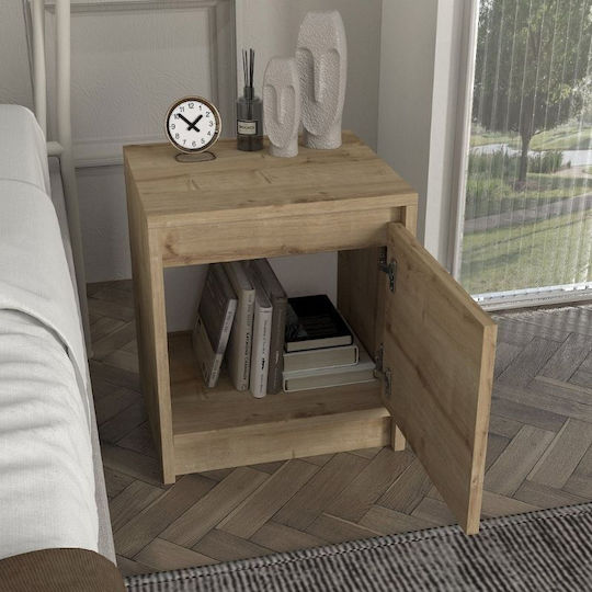 Conve Bedside Table Wooden Beige 40x35x45cm GP042-0269 1