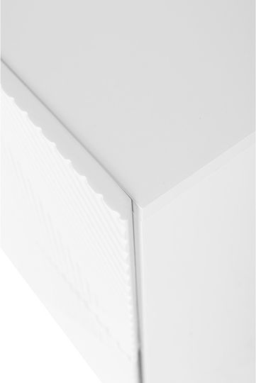 Noptieră Mezza Lemnoasă Alb 55x45x55cm