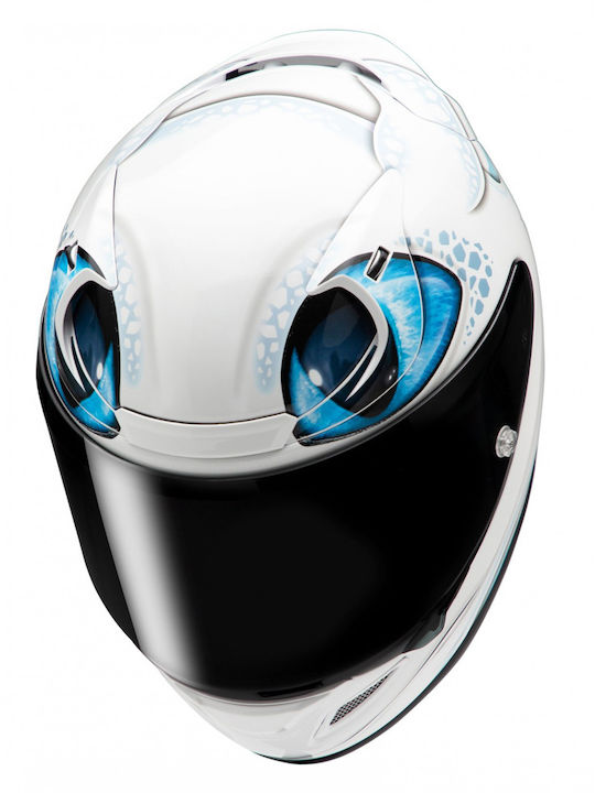 HJC RPHA 12 Light Fury Universal MC2 Κράνος Μηχανής Full Face ECE 22.06 με Pinlock