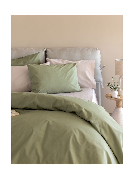 Palamaiki Etoile/2 Pillowcase Set with Envelope Cover Moka 52x72cm.
