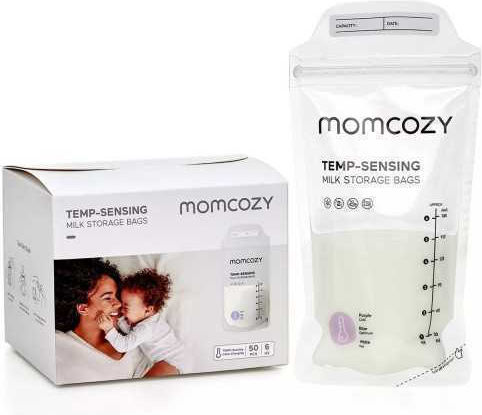 Momcozy Breast Milk Storage Bags 180ml 50pcs