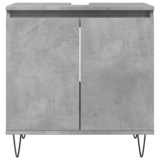vidaXL Countertop without Sink L58xW33xH60cm Gray
