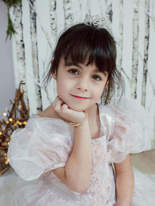 Kids Carnival Costume Rose Gold Princess