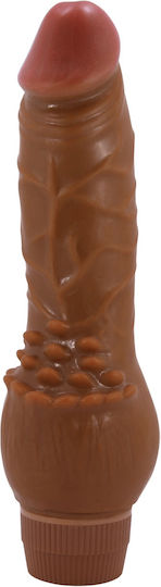 Baile Barbara Realistic Vibrator 8cm Brown