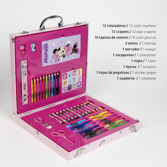 Minnie Mouse Kids Stationery Set