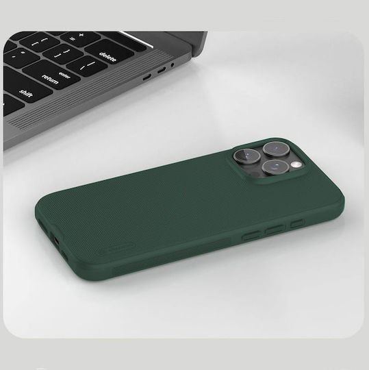 Nillkin Super Frosted Shield Pro Umschlag Rückseite Kunststoff / Silikon 0.5mm Wasserdicht Grün (iPhone 17 Pro Max / iPhone 17 Pro / iPhone 16 Pro Max)
