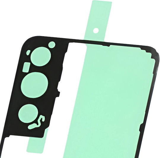 Clappio Adhésif Vitre Arrière Pour Samsung Galaxy S22 Forte Adhérence Transparent