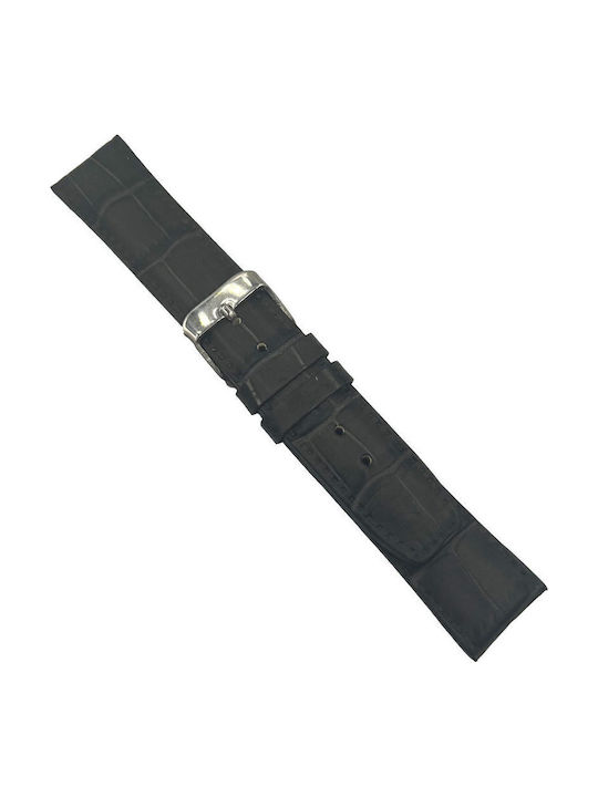 ByLeather Δερμάτινο Λουράκι Γκρι 22mm