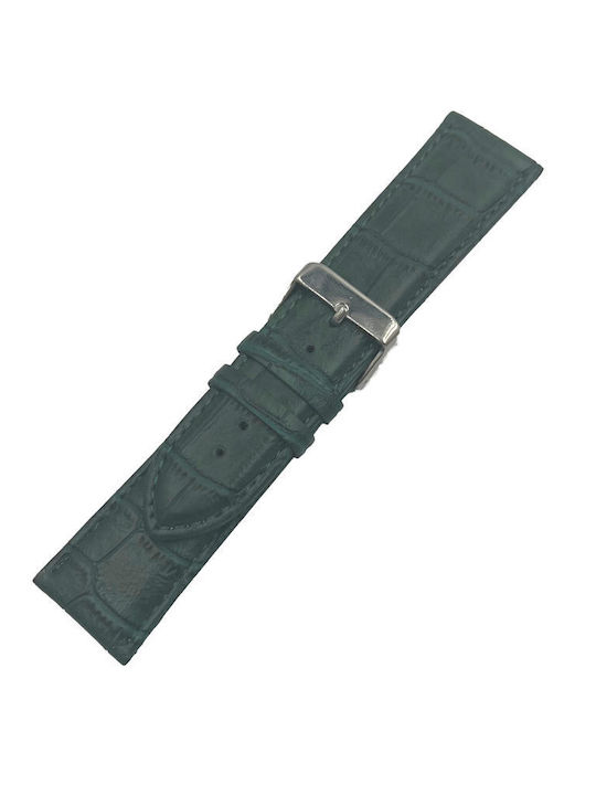 ByLeather Δερμάτινο Λουράκι Πράσινο 16mm