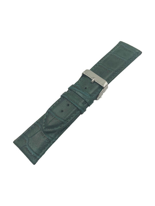 ByLeather Δερμάτινο Λουράκι Πράσινο 22mm