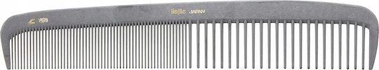 Hair Cutting Comb 17.5x2.5cm Black