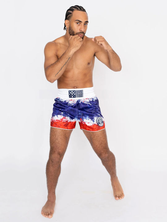 Wicked1 Men's Kick/Thai Boxing Shorts White