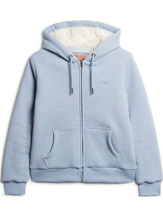 D2 Ovin Women's Sweatshirt Jacket Hooded Blue