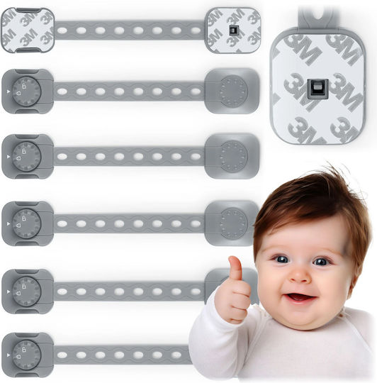 Ricokids Заключване За Шкаф И Чекмедже 6 Бройки Ricokids Заключване За Шкаф И Чекмедже 6 Бройки