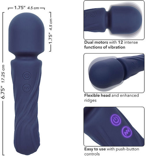 Calexotics Vibrator Massage 17.25cm Purple