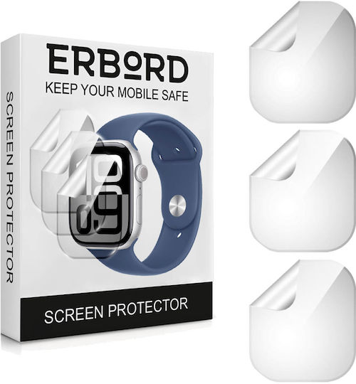 3x Erbord Хидрогел Филм Apple Watch 10 42mm