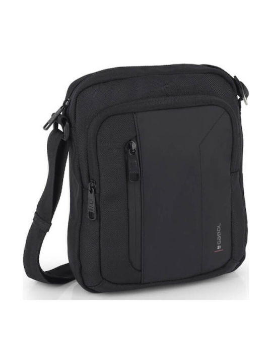 Geantă pentru bărbați De umăr / tip crossbody Neagră