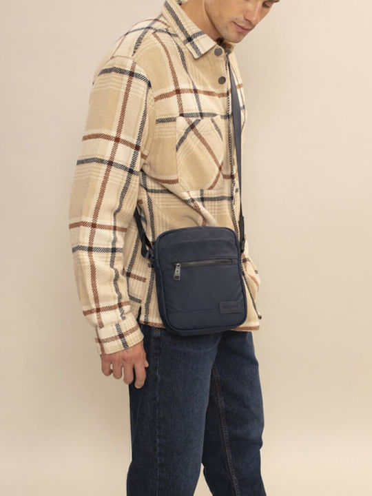 Clark Men's Shoulder / Crossbody Bag Blue
