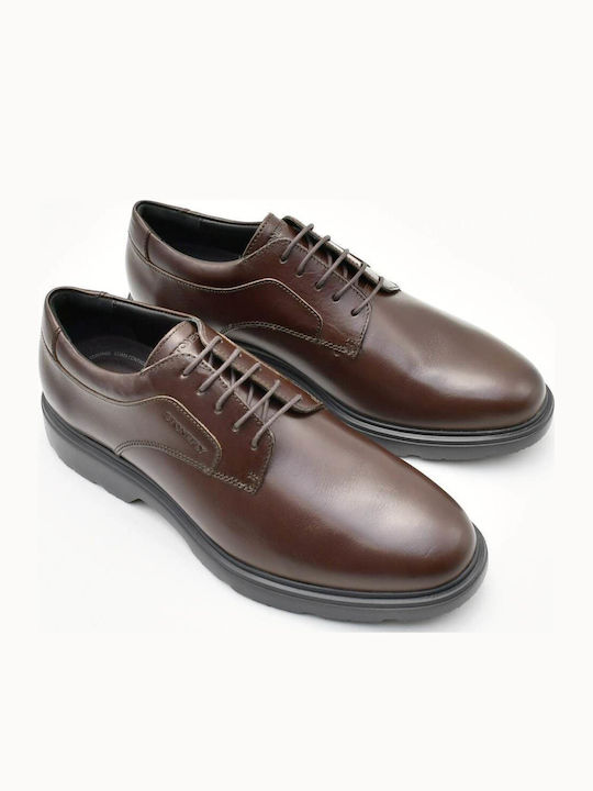 Leder Herren Freizeitschuhe Braun