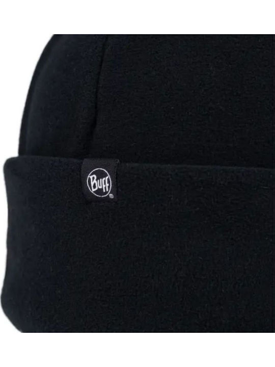 Polar Prints Beanie Fleece Beanie Knitted in Black color