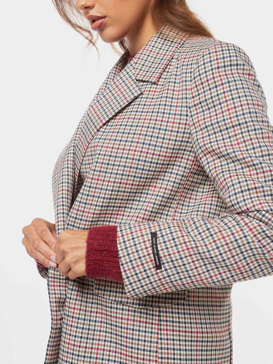 Pepe Jeans Bailey Damen Gekreuzt Blazer Beige