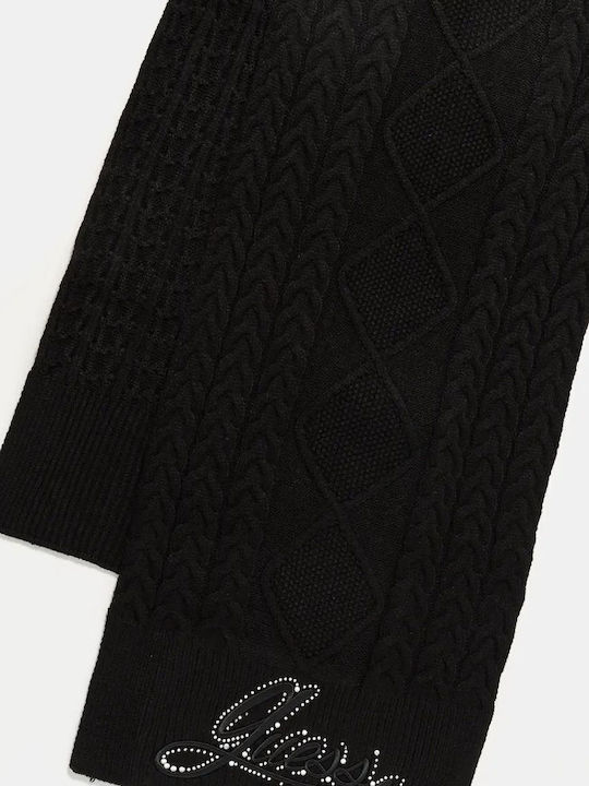 Guess Women's Wool Scarf Black