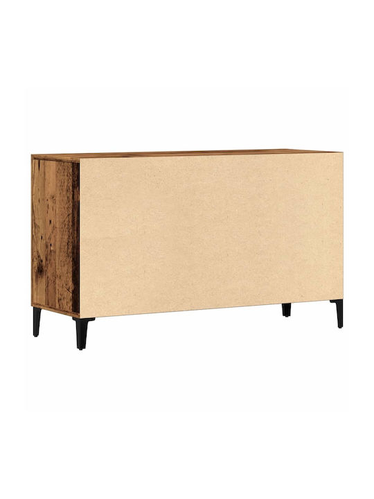 Sideboard Wooden with Drawers Coffee 100x36x60cm