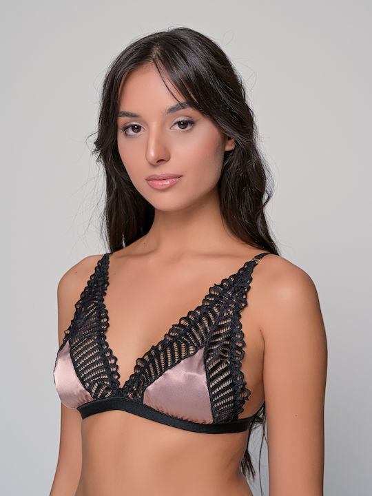 Milena by Paris Bralette Σουτιέν Καφέ