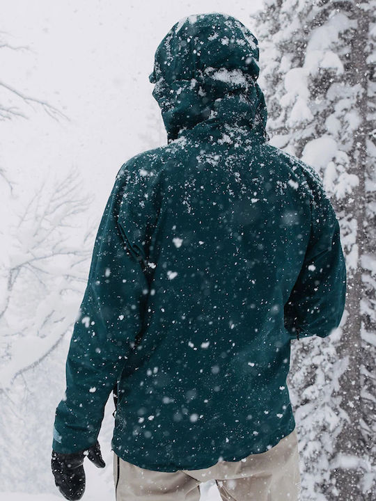 Burton 10002111307 Ανδρικό Μπουφάν Gore-Tex για Σκι & Snowboard Μπλε