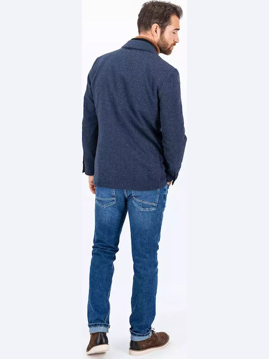 Men's Winter Suit Jacket Regular Fit Navy