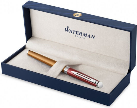 Waterman Hemisphere Special Edition Fountain Pen Medium Orange with Orange Ink