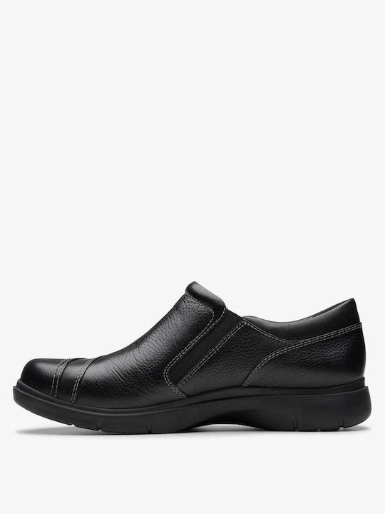 Certina Leather Women's Moccasins in Black Color