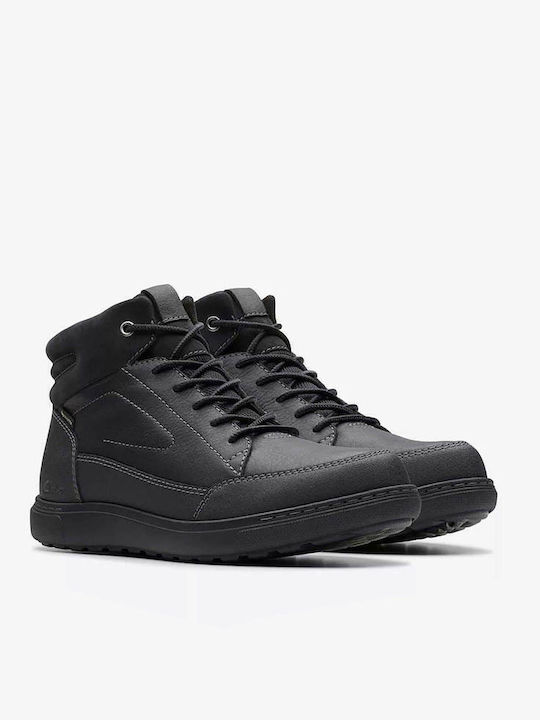 Mapstone Hi Gtx Δερμάτινα Μαύρα Ανδρικά Μποτάκια