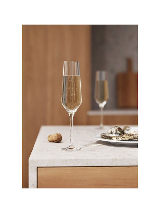Eva Solo Set of Glasses Champagne made of Glass Stemmed 260ml 6pcs