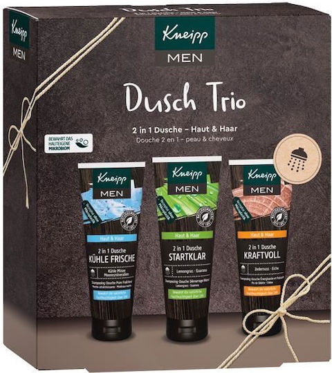 Kneipp Men Shower Trio Комплект за грижа за кожата за Почистване на тялото