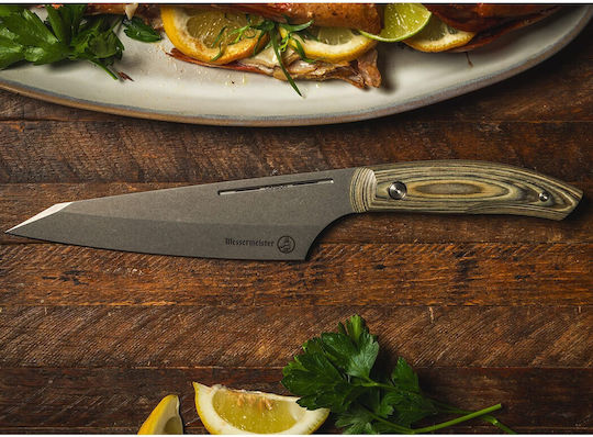 Messermeister Carbon Μαχαίρι Chef από Ανοξείδωτο Ατσάλι 16.5cm
