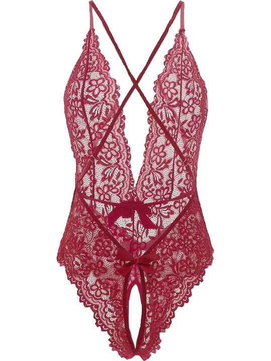 Tatu Moyo Секси Боди Burgundy