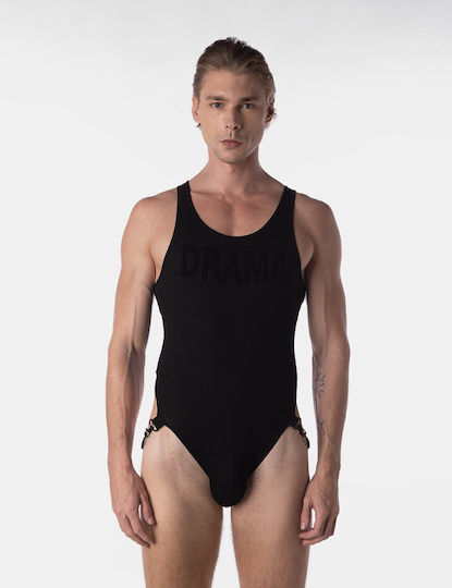 Barcode Berlin Sexy Ανδρικό Body Μαύρο 3019-5068
